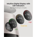 Dreame oro valytuvas augintiniams 360&deg; oro cirkuliacija CADR 430 m&sup3;/h HEPA filtras ekranas pet režimas AP10 CVF61A Balta/&Scaron;ampaninė auksinė