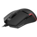 Genesis spēļu pele Krypton 220 NMG-1770, 6400 DPI, 6 pogas, RGB apgaismojums, USB, 1.8 m kabelis, ergonomisks dizains