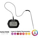 Salter Digitālais termometrs 515 BKCR, 0,1&deg;C, divkār&scaron;s sensors, LCD displejs, ABS korpuss, nerūsējo&scaron;ā tērauda zonde