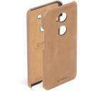 Krusell Telefoni&uuml;mbris 61244, 14cm (5.5), nahk, &uuml;mbrik, beež, monokroomne, &uuml;hilduv Sony Xperia L2-ga
