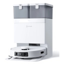 Робот-пылесос для сухой и влажной уборки мощностью 12800 Па с аккумулятором Li-ion 5200 mAh и пылесборником 0,275 л белый DEEBOT T30C PRO Ecovacs