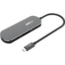 Emtec dokkija 6-in-1 Type-C ECHUBT650C, 6 porti, USB 3.1 Gen1, Power Delivery, 4K video