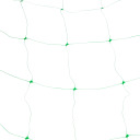 Climbing Plant Support Net, 2 x 20 m BIOOGROD 722605, UV-resistant tetoron, green, mesh size 20 x 20 cm, eyelet diameter 12 cm