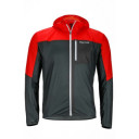 Vējjaka Air Lite Jacket, izmērs: S, Dark Zinc/Scarlet Red, 0889169914164 MARMOT