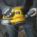 Eccentric sander 450W Ø125mm, POWERPLUS, POWX04710, Rated power: 450 W, Movements: 12000 /min – 26000 /min