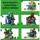 Lego Konstruktors 21589, 797 gab., 5 biomas, maināms fons, mikrofigūras: Steve, Creeper&trade;, sēnes, miziņas, izlaupītājs