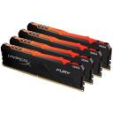 Kingston operatīvā atmiņa DIMM HX432C16FB3AK4/32, 32 GB, 4 x 8 GB, DDR4, 3200 MHz, CAS 16, dzesē&scaron;ana ar radiatoru