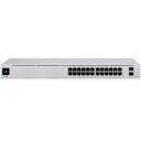 Ubiquiti Коммутатор USW-24-POE, 24xRJ-45, 16xPoE+, 10/100/1000 Mbps, IEEE 802.3af, IEEE 802.3at, управляемый