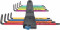 TORX skrūvgriežu komplekts 967/9 TX Multicolour HF 1 (9gab.) 05024179001 WERA