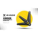 Manta Segmented Folding Bike Lock XR00FL01, 85cm, 8.5mm, rūdīts SS400 tērauds, 0.74kg, atslēgas slēdzene, melns