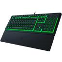 Razer Spēļu Tastatūra Ornata V3 X RZ03-04470100-R3M1, USB, RGB, Klusa membrāna, Melna, Programmējama, Num. tastatūra