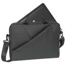 Rivacase Kott TIVOLI 8720GREY, 13.3'', 390g, 250mm, 245mm, 40mm, hall, tolmu- ja kriimustuskindel, sisemine sektsioon