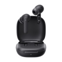 QCY Buds T43 ENC TWS bezvadu austiņas Bluetooth 5.3 Active Noise Cancellation (ANC) 10 mm dinamiskie draiveri līdz ~7 st ar vienu uzlādi un līdz ~35 st ar uzlādes futrāli zema latentuma režīms līdz 68 ms IPX4 ūdens izturība skārienvadība USB-C uzlāde pelēks