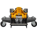 Низкопрофильный гидравлический подкатной домкрат 3 т 75&ndash;508 мм прочный быстрого действия с резиновой подушкой предохранительный клапан TZA830003 JCB