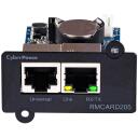Cyberpower Kommunikatsioonikaart RMCARD205, 54 x 36,1 x 76,5 mm, 250 g, RJ45 pordid, Ethernet 100Base-TX, SNMP tugi