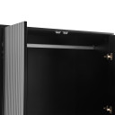 Skapis PIXAR 100x56xH175cm, melns 45086