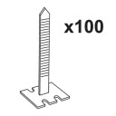 Flīžu izlīdzinā&scaron;anas sistēma, VOREL, 04680, 100 kausi un 100 sloksnes