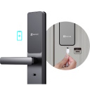 Ezviz CS-DL05 умный замок с датчиком отпечатков пальцев, поддержкой Wi-Fi и Bluetooth, автоматической блокировкой, защитой IP65, серый