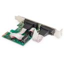 Digitus RS232 seerianpordi laienduskart, DS-30000-1, 2xRS-232, PCIe, ASIX99100, 230400bps, &uuml;hilduv Windowsiga