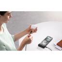 Baseus Powerbank P10068306113-00, 5000mAh, 20W, USB-C, melns, 5V=2.4A, 18Wh, 2 virzienu ātrā uzlāde