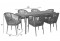 Комплект садовой мебели ECCO стол и 6 стульев, K21177, HOME4YOU