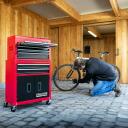 Riteņu instrumentu skapītis, KREATOR, KRT653005, Izmēri: 64 cm x 32,5 cm x 64 cm, 6 atvilktnes, 70 kg jauda