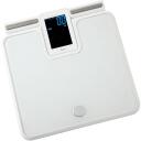 Jata Ķermeņa svari HBAS2501, 180kg, 0.1g, Bluetooth, 8 sensori, LCD, automātiskā izslēg&scaron;anās, 2xAAA, rūdīts stikls