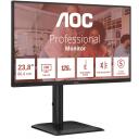 Aoc LED monitor 24E4CV, 23.8", FHD, 120 Hz, 4 ms, 1920 x 1080, 300 cd/m&sup2;, IPS, USB-C, Pivot, Tilt
