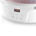 Augļu žāvētājs ar 380 W jaudu, 5 žāvētājiem un integrētu taimeri Secca ETA730190000 White ETA