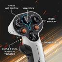 Thrustmaster Joystick Sol-R 2 HOSAS 2960939, 6 ass, USB-C, analoģais svirs, apgaismojums, 88 pogas