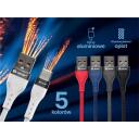 Tracer USB kabelis TRAKBK47486, 1m, USB A, USB Type-C, 48W, 2.4A, 480Mbit/s, melns