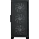 Zalman M4 ARGB x4 Black, M4 Black, 2x2,5'', 1x3,5'', 4 ventilaatorit, RGB, karastatud klaas, must