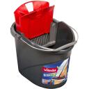 Vileda V&auml;&auml;namisn&otilde;u 157870, 10l, 29cm, 36cm, 33cm, must, punane, plastmass, ilma kaaneta