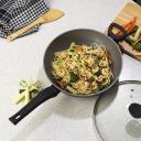 Russell Hobbs Wok RH01709EU, 28cm, matt hall, alumiinium, 8.1cm, kaanega, n&otilde;udepesumasinas pestav