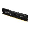 Kingston Fury Beast KF436C17BBK2/16, 16 GB, DDR4, 3600 MT/s, 1.35 V, 288-pin DIMM, &uuml;he reiting, XMP 2.0, AMD Ryzen valmis