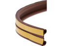 EPDM pašlīmējošais blīvējums logiem un durvīm, TOYA, 76766, brūns, 9x5.5mm, 100m