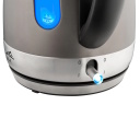 Elektriskā tējkanna ar 2100 W jaudu, 1.7 L ietilpību un 360° rotācijas bāzi ELA ETA859890040 Grey ETA