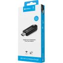 Sandberg USB-C BT 5.3 traadita dongle 136-69, 20m, 2.1Mbit/s, USB-C isane, must