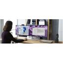 Dell LED monitor P2426HE 210-BVKR, 24", FHD, 120 Hz, 5/8 ms, 1920 x 1080, 300 cd/m&sup2;, HDMI 1, USB-C centrinis, Pivot, Sukimas