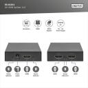 Digitus HDMI jagaja DS-46304, 4K, 1 x HDMI, 2 x HDMI, 135 g, must