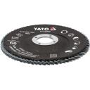 Yato lapiņu slīpdisks P60 125x22mm YT-833006, P60, 125mm, 22mm