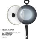 Russell Hobbs Wok RH01709EU, 28cm, matt hall, alumiinium, 8.1cm, kaanega, n&otilde;udepesumasinas pestav
