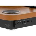 Adler Plaatide m&auml;ngija AD 1914w, 33.3 RPM, 45 RPM, 75 RPM, USB, Bluetooth 5.4, 2x0.8 W k&otilde;larid