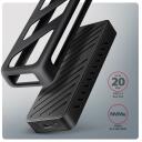 Axagon SSD корпус EEM2-20G USB-C 20Gbps, M.2, черный, 15 x 112 x 40 мм, 0.38 м кабель, 1 термопрокладка, комплект для установки