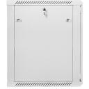 Lanberg 19'' seinakapp 15U WF01-6615-10S, 600x600mm, 60kg, IP20, klaasuks, 2 ventilaatoriavahet, 4 vertikaalset riba