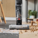 Belaidis daugiapaviršis plovimo įrenginys su plovimo funkcija 25.9V kraštų valymu su EdgeFind jutikliu CrossWave OmniForce EdgeFind Select juodas sidabrinis 4330N Bissell