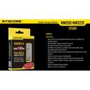 Nitecore NWS10 120dB, 0.0047kg, TC4 titano lydinys, atsparus korozijai, biokompatibilus, lengvas, atsparus vandeniui