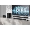 Sharp | 5.1.2 Dolby Atmos/DTS:X Soundbar with Wireless Subwoofer | HT-SBW55121(BK) | Bluetooth