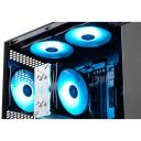 Deepcool Korpuse ventilaator RF120-3in1 DP-FRGB-RF120-3C, 56.5CFM, 500-1500RPM, 17.8-27dBA, RGB LED x6, PWM juhtimine
