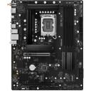 Asrock Pagrindinė plok&scaron;tė B860 PRO-A WIFI, DDR5-SDRAM, 256 GB, 4 DIMM, 1 M.2, 4 SATA III, 2.5 Gb/s LAN, Wi-Fi 6E, RGB LED